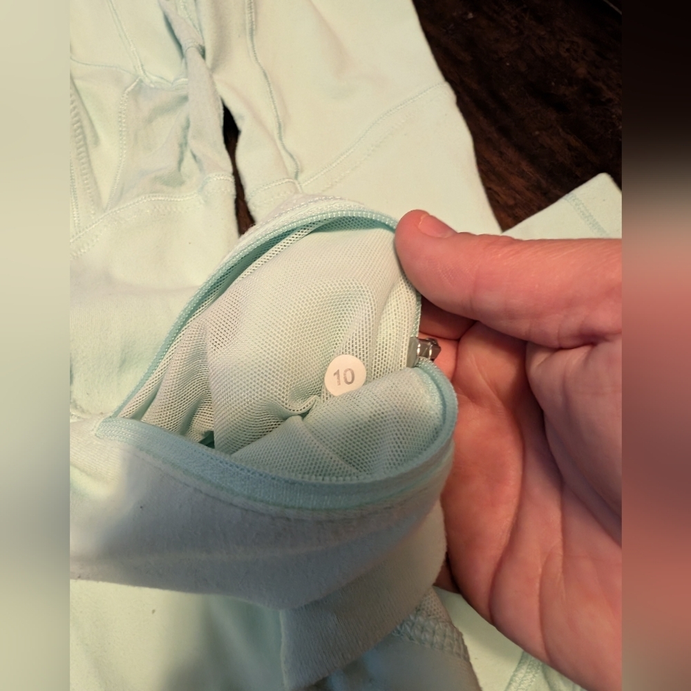 Lululemon Define Jacket Women's 10 Aqua Jacket - Picture 4 of 7